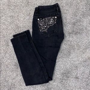 Miss Me black Signature Skinny jeans